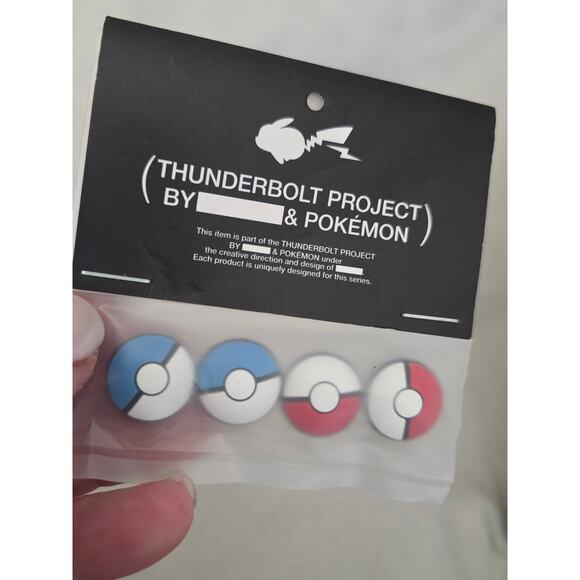 NEW Thunderbolt Project Pokemon Nintendo DS Joy Stick Covers Red Blue - Picture 3 of 3